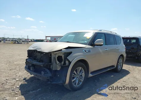 2021 Infiniti Qx80 Luxe from USA, damaged, VIN JN8AZ2AF8M9717115